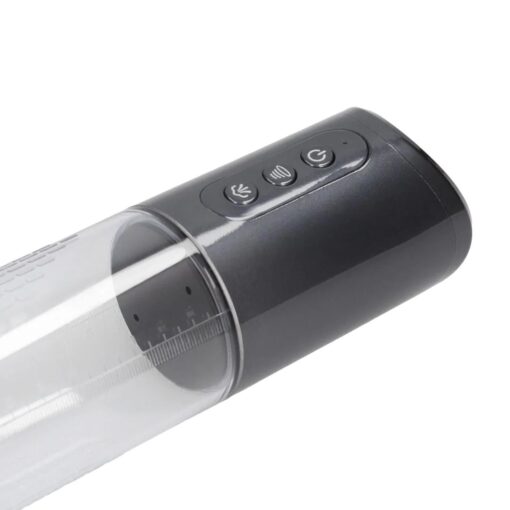 Hyperpump - rechargeable penis pump - gun metal - obrazek 7