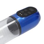 Engage - automatic waterproof penis pump and masturbator - metallic blue - obrazek 8