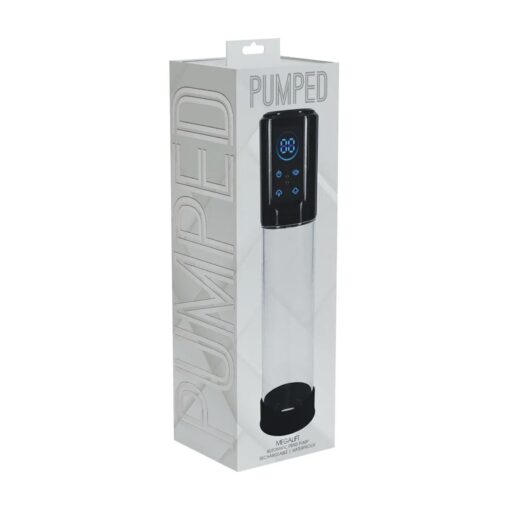 Megalift - automatic waterproof penis pump - black - obrazek 2