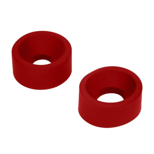 Megalift - automatic waterproof penis pump - metallic red - obrazek 3