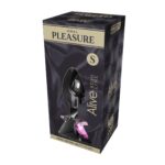 Mini metal butt plug s pink - obrazek 2