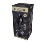 Mini metal butt plug m clear - obrazek 2