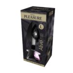 Mini metal butt plug l pink - obrazek 2