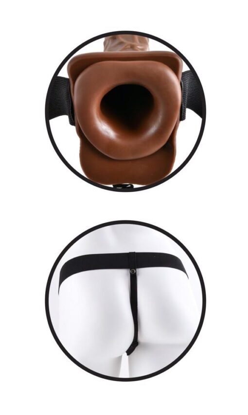 Ffs 7 hollow strap-on with bal - obrazek 5