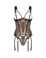 Soranna gorset i stringi otwarte  l/xl - obrazek 4