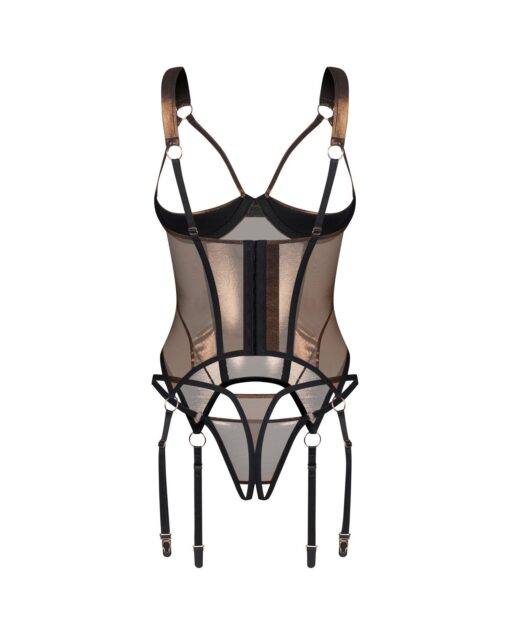Soranna gorset i stringi otwarte  l/xl - obrazek 5