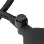 Anal collection - inflatable dildo with pump 14,5 cm - black - obrazek 2