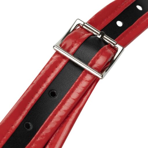 Fetish collection - triple dildo strap-on harness - obrazek 6