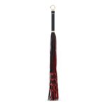 Fetish collection - flogger 64 cm - red and black - obrazek 2
