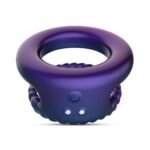 Hueman - jupiter vibrating cock and ball ring - purple - obrazek 3