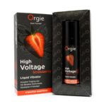 Orgie High Voltage Wibrujący Żel o Smaku Truskawkowym 15 ml - obrazek 3