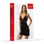 Set dress and thong 11012 black xl - obrazek 3