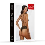 Set top and panties 11044 black l - obrazek 4