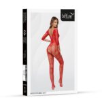 Bodystocking 2037 red - obrazek 4