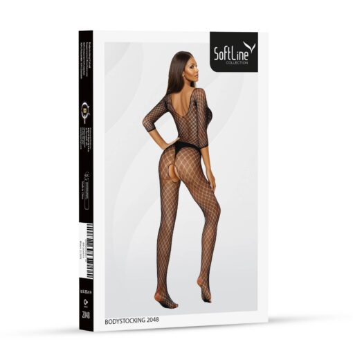 Bodystocking 2048 black - obrazek 4