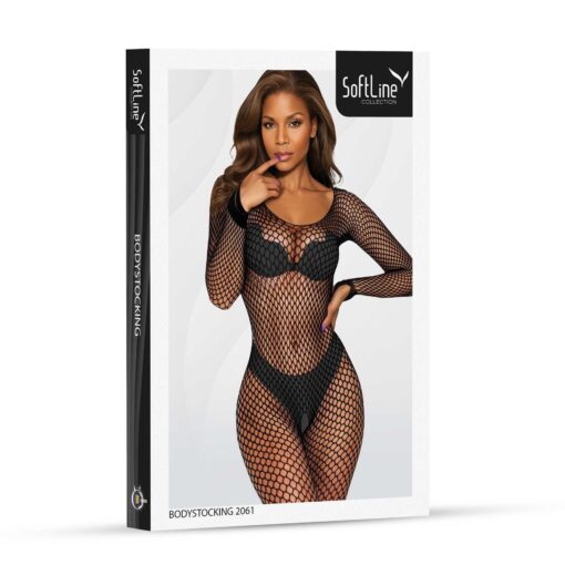 Bodystocking 2061 black - obrazek 3