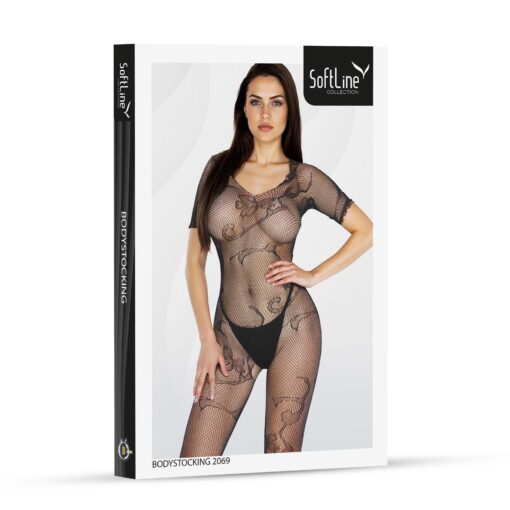 Bodystocking 2069 black - obrazek 3