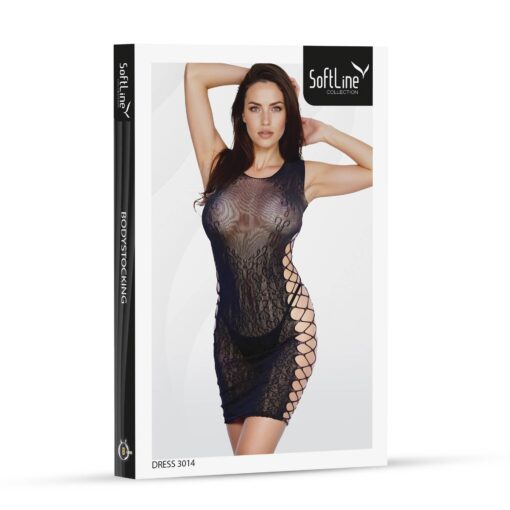 Dress 3014 black - obrazek 3