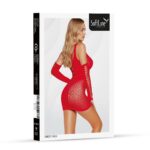 Dress 3023 red - obrazek 4