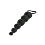 Anal beads black heart - obrazek 3