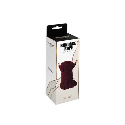 Bondage rope 5m red - obrazek 2