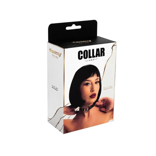 Adjustable collar with cat face. - obrazek 5