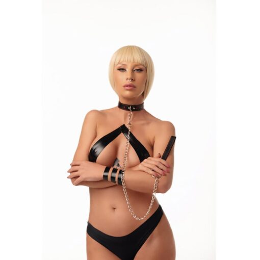Collar with detachable leash - obrazek 4