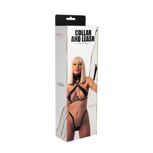 Collar with detachable leash - obrazek 5