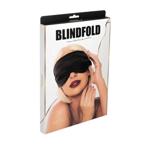 Comfy satin blindfold - obrazek 4