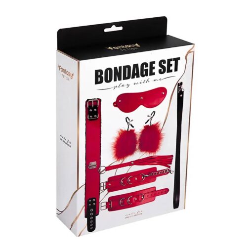 Bondage set consists of 5 bdsm pieces - obrazek 5