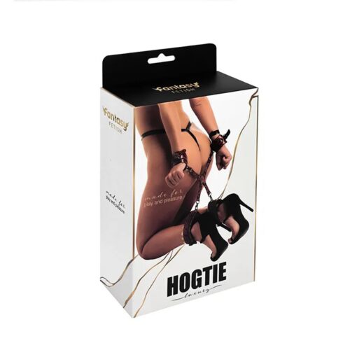 Luxury hogtie with wrist and ankle cuffs - obrazek 4