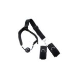 Breathable ball gag with adjustable straps - obrazek 2