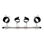 Spreader bar with wrist and ankle cuffs - obrazek 2