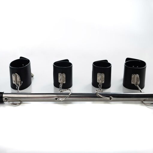 Spreader bar with wrist and ankle cuffs - obrazek 4