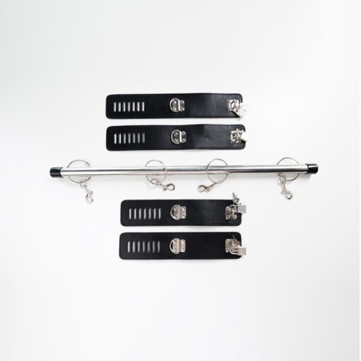 Spreader bar with wrist and ankle cuffs - obrazek 6