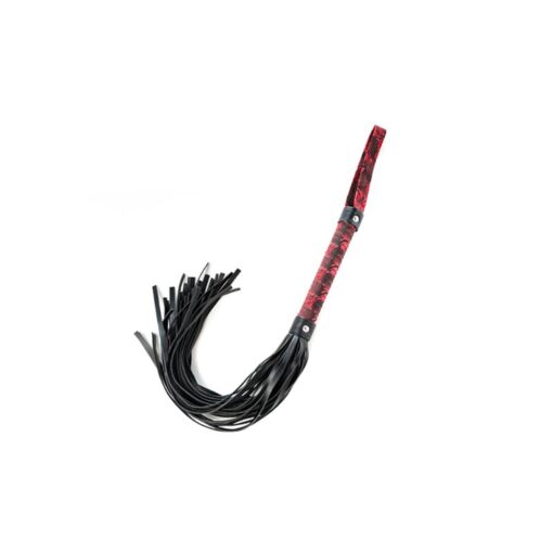 Red & black flogger - obrazek 4