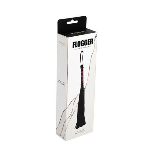 Red & black flogger - obrazek 6