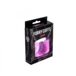 Metal handcuffs with pink furry - obrazek 2