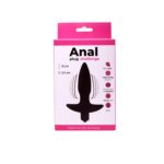 Anal plug black vibrating - obrazek 2