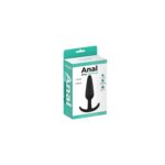 Anal plug black medium - obrazek 3