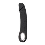 Black vibrator - 10 different modes of vibration and heating function - obrazek 2