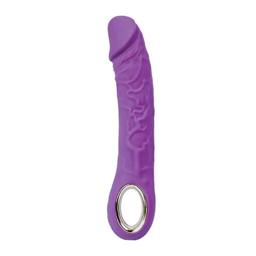 Purple vibrator - 10 different modes of vibration and heating function - obrazek 2