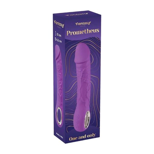 Purple vibrator - 10 different modes of vibration and heating function - obrazek 6