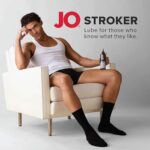 System jo - jo stroker lubricant 8oz / 240ml black - obrazek 5