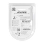 Classic grooved silicone cock and ball ring - black - obrazek 3