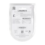 Double liquid silicone cock and ball ring - black - obrazek 3