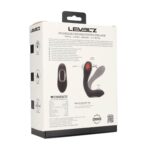 Vibrating heating bendable tapping silicone prostate stimulator - black - obrazek 3