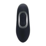 Vibrating heating bendable tapping silicone prostate stimulator - black - obrazek 5