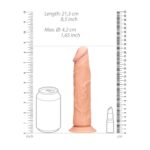 Dong without testicles - 8" / 20 cm - obrazek 7