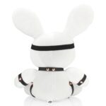 Rabbit bondage - velvet - large - white - obrazek 2